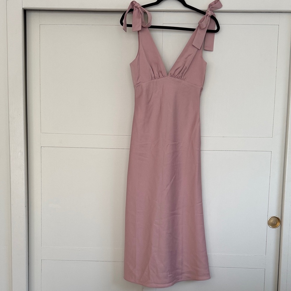 Bhldn Blush Pink Sleeveless Dress